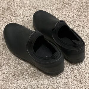 Black Slip-On Shoes
